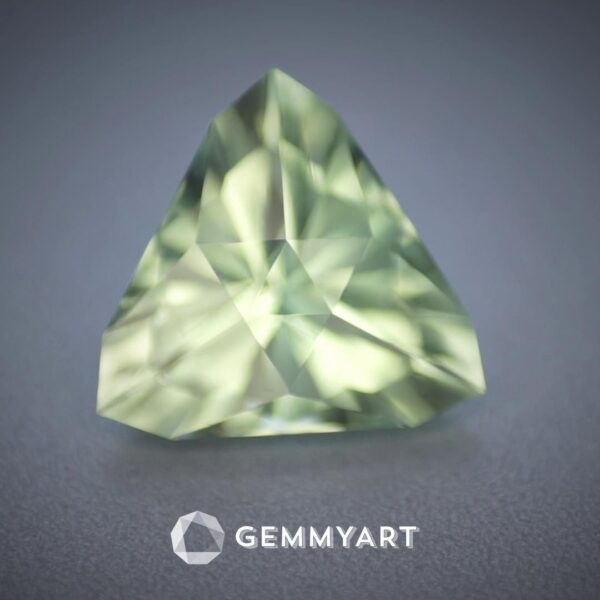 Prasiolit  12,85 ct, nádherný a veľký jemne zelený drahokam - Image 3